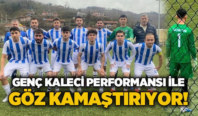 Genç kaleci performansı ile göz kamaştırıyor