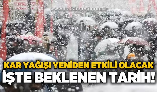 Kar ve fırtına yeniden ülkeye giriş yapacak