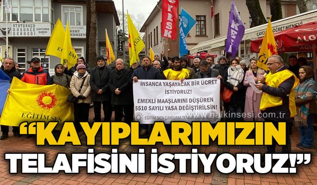 Eğitim-Sen: Kayıplarımızın telafisini istiyoruz