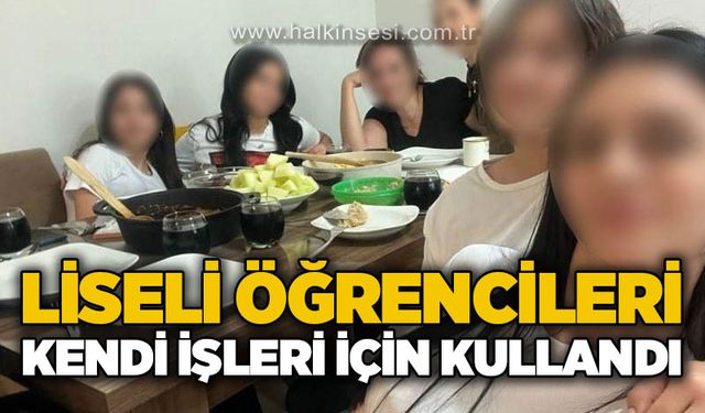 Liseli öğrencileri kendi işleri için kullanan öğretmen hakkında karar!
