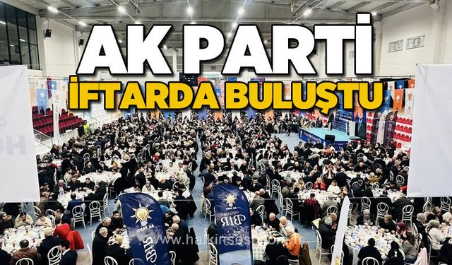 AK Parti Zonguldak iftarda buluştu