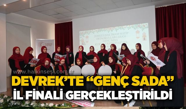 Devrek’te “Genç Sada” İl finali gerçekleştirildi