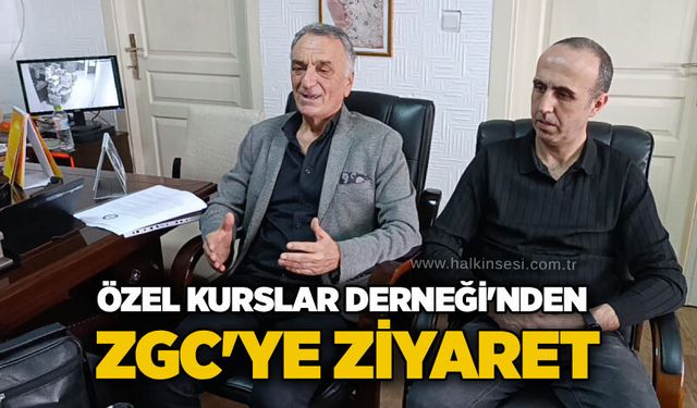 Özel Kurslar Derneği’nden ZGC'ye ziyaret