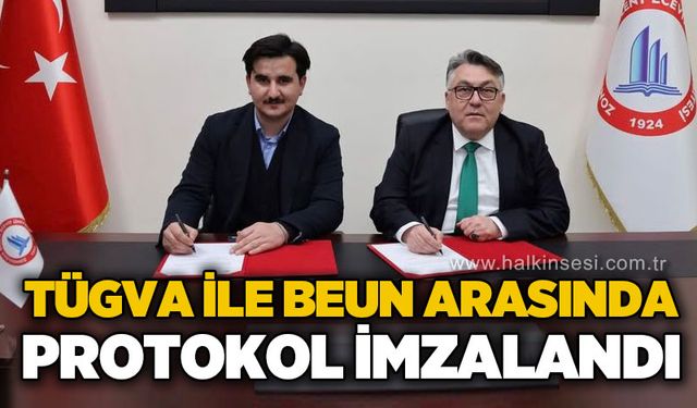 TÜGVA ile BEUN Arasında İhtisas Akademi Programı İş Birliği Protokolü imzalandı