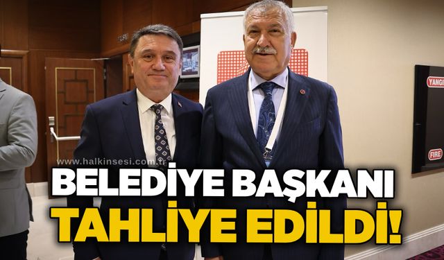 Belediye başkanı tahliye edildi!