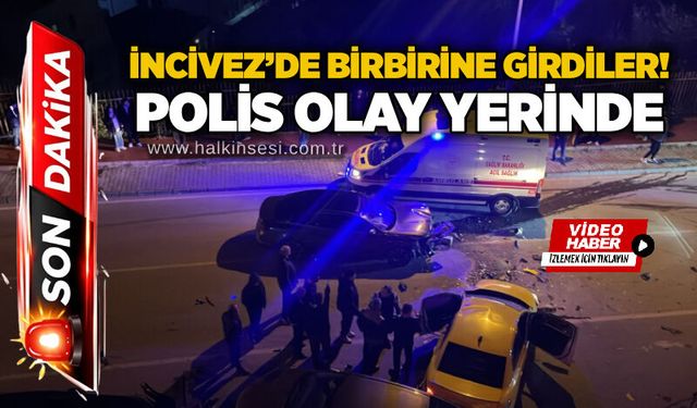 İncivez’de birbirine girdiler! Polis olay yerinde