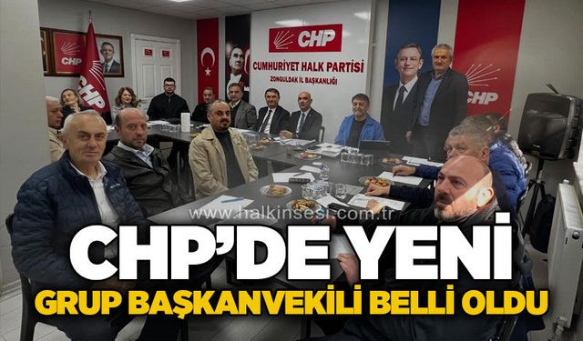CHP'de yeni grup başkan vekili belli oldu