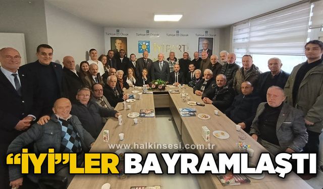 "İYİ"ler bayramlaştı