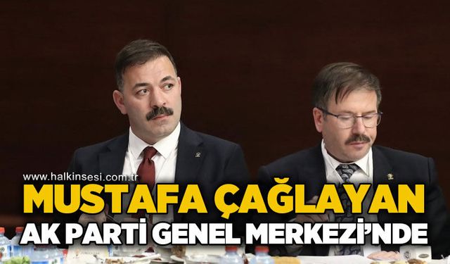 Mustafa Çağlayan AK Parti Genel Merkezi'nde
