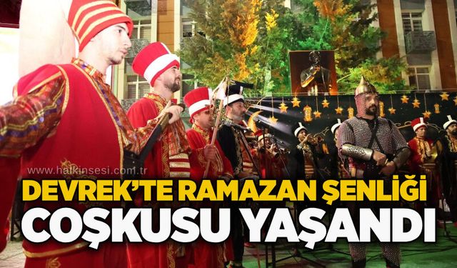 Devrek’te Ramazan Şenliği coşkusu yaşandı