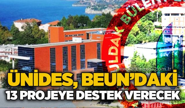 ÜNİDES, BEUN'daki 13 projeye destek verecek