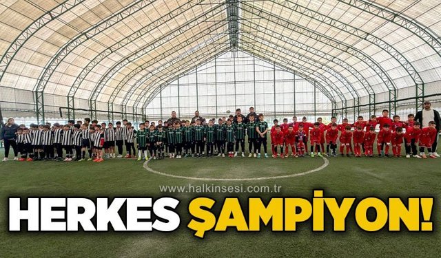 Herkes şampiyon!