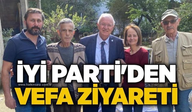 İYİ Parti'den vefa ziyareti