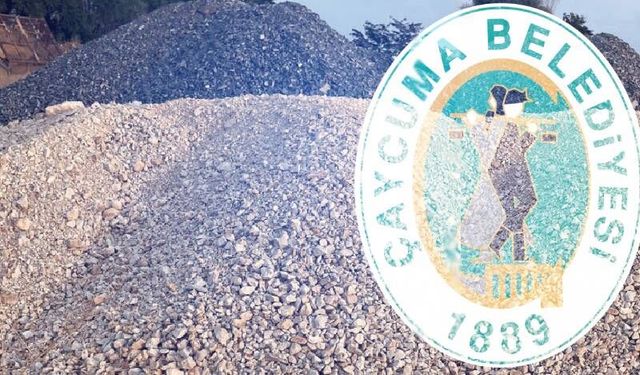 Kırma mıcır, kum ve filler malzeme mal alımı yapılacak