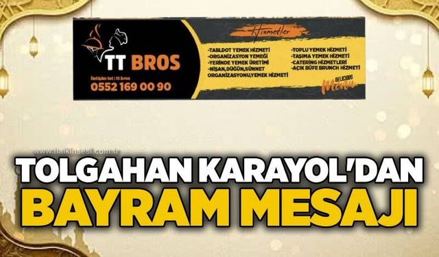 TT Bros - Tolgahan Karayol Kurban Bayramı'nı kutladı