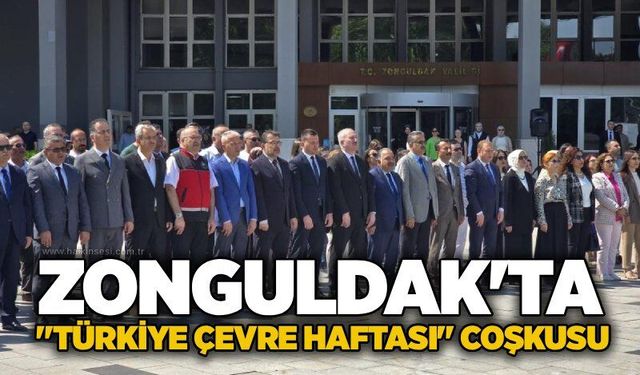Zonguldak'ta "Türkiye Çevre Haftası" çoşkusu