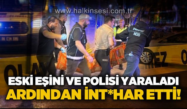 Eski eşini ve polis memurunu silahla yaraladı: Ardından kendi canına kıydı!