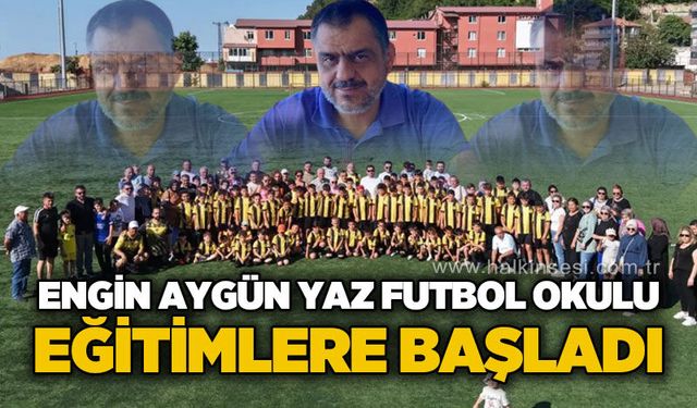 Kilimli Belediyespor Engin Aygün Yaz Futbol Okulu kapılarını açtı