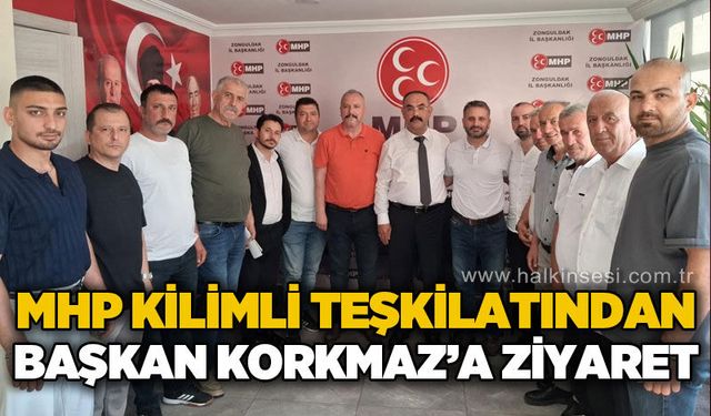 MHP Kilimli Teşkilatı'ndan Başkan Orhan Korkmaz'a ziyaret