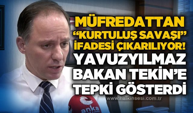 Deniz Yavuzyılmaz müfredattan "Kurtuluş Savaşı" ifadesinin kaldırılmasına sert tepki!