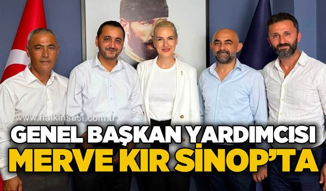 Anahtar Parti Genel Başkan Yardımcısı Kır, Sinop teşkilatıyla buluştu