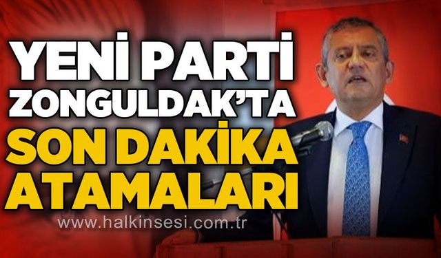 Yeni Parti Zonguldak’ta teşkilatlanıyor: 8 ilçeye kurucu başkan atandı