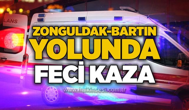 Zonguldak-Bartın yolunda feci kaza