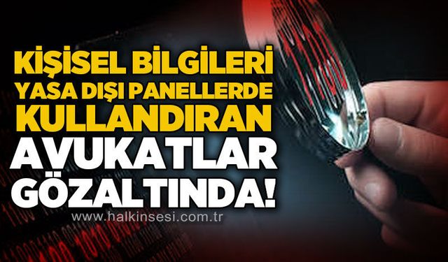 Adalet Bakanı Gürlek açıkladı: 31 avukat hakkında gözaltı kararı
