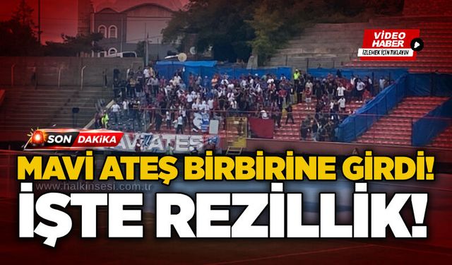 Mavi Ateş birbirine girdi! İşte rezillik!