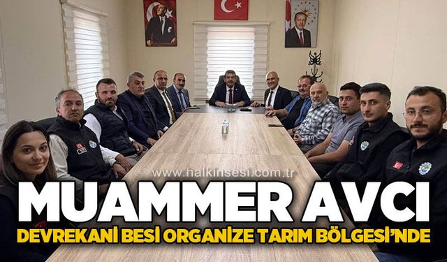 Muammer Avcı, Kastamonu’da Devrekani Besi Organize Tarım Bölgesi’ni ziyaret etti