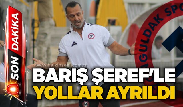 Barış Şeref'le yollar ayrıldı....
