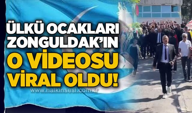 Ülkü Ocakları Zonguldak teşkilatından kongre öncesi coşkulu görüntülere ilgi yağdı!