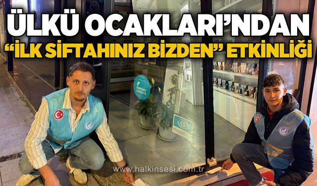 Ülkü Ocakları Zonguldak’tan Ahilik Haftası’nda esnaf ziyareti