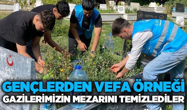 Ülkü Ocakları Devrek’ten Gaziler Günü’nde anlamlı çalışma