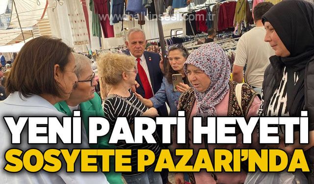 Yeni Parti Zonguldak İl Başkanlığı'ndan esnaf ziyareti