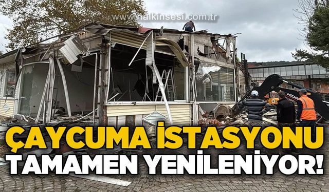 Başkan Bülent Kantarcı'dan Çaycuma İstasyonu müjdesi!