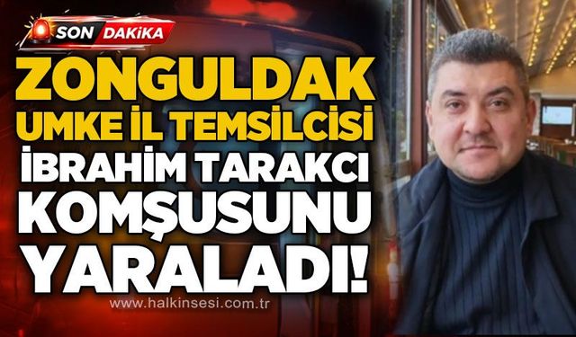 Zonguldak'ta UMKE Şube Müdürü komşusunu yaraladı