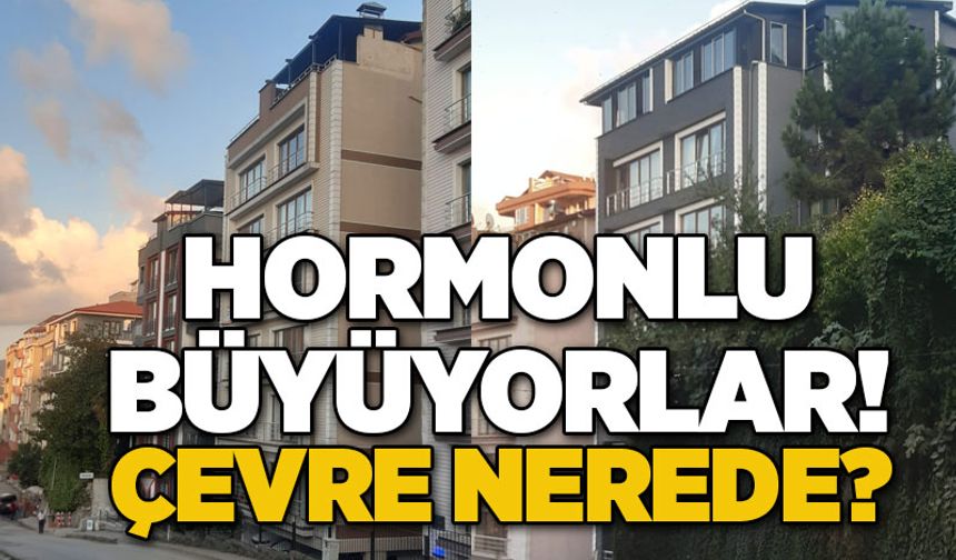 Hormonlu büyüyorlar! ÇEVRE NEREDE?