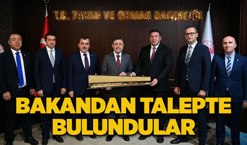 BAKANDAN TALEPTE BULUNDULAR