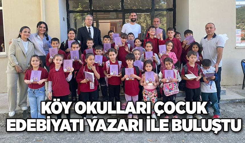 Köy Okulları Çocuk Edebiyatı yazarı ile buluştu