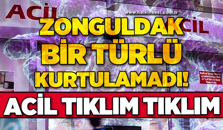 Zonguldak bir türlü kurtulamadı: Acil tıklım tıklım!