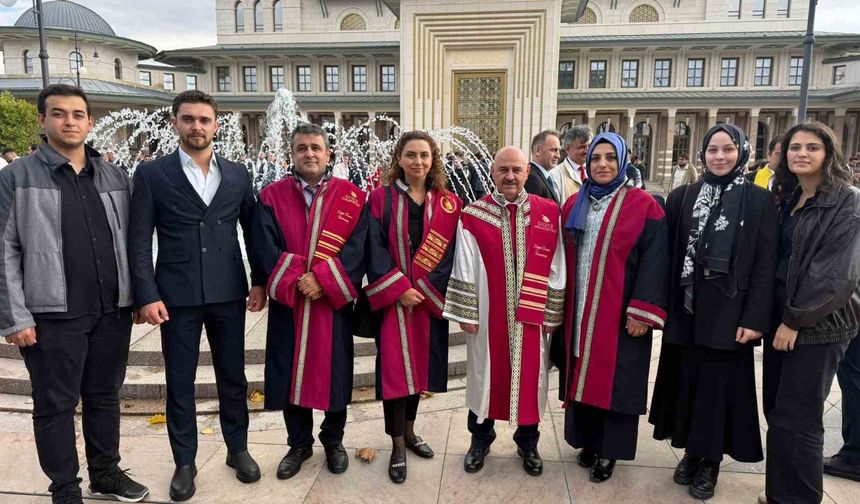 Rektör Sözbir yükseköğretim akademik yıl açılış törenine katıldı