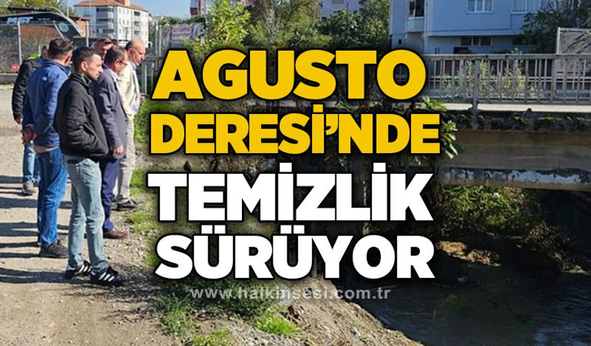Agusto Deresi'nde temizlik sürüyor