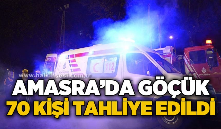 Amasra'da göçük: 70 kişi tahliye edildi!