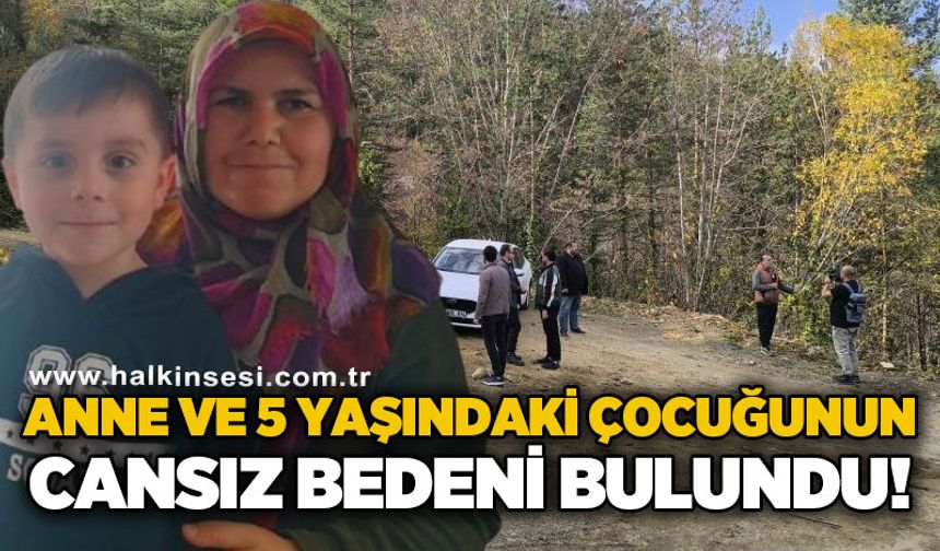 Anne ve 5 yaşındaki çocuğu ölü bulundu