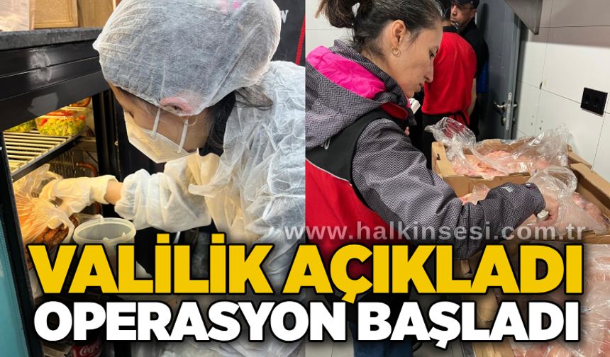 Valilik açıkladı: Operasyon başladı
