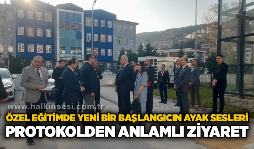 Özel eğitimde yeni bir başlangıcın ayak sesleri: Protokolden anlamlı ziyaret