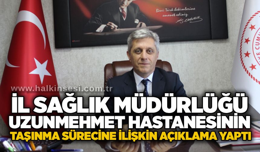 Zonguldak İl Sağlık Müdürlüğü basın açıklaması