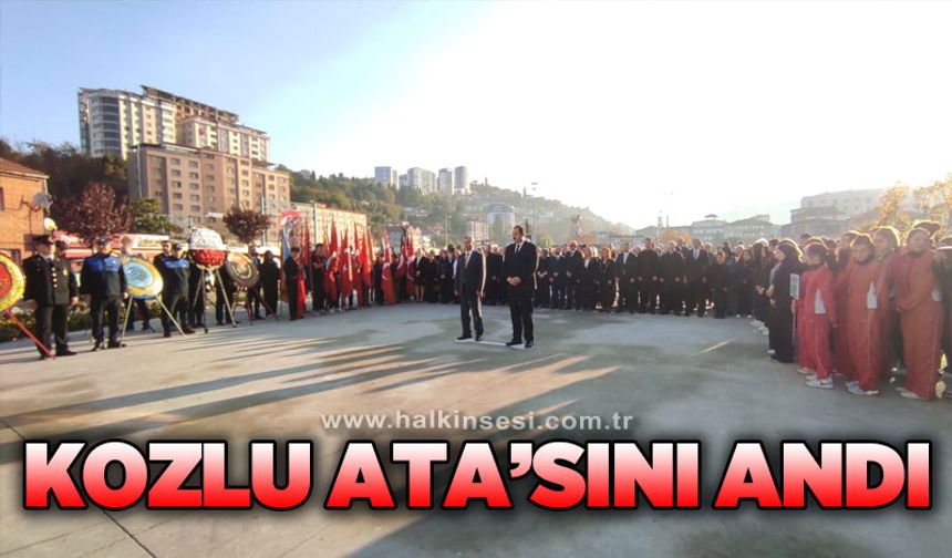 Kozlu Ata'sını andı