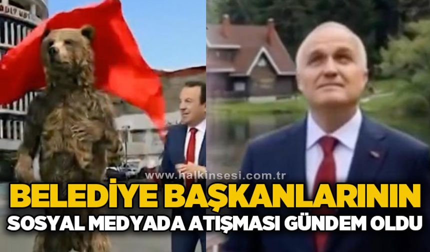 Belediye başkanlarının sosyal medyada atışması gündem oldu